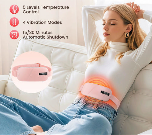BareShe Cramp Relief Heating Belt